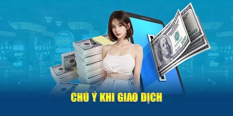 Lưu ý khi rút tiền B789